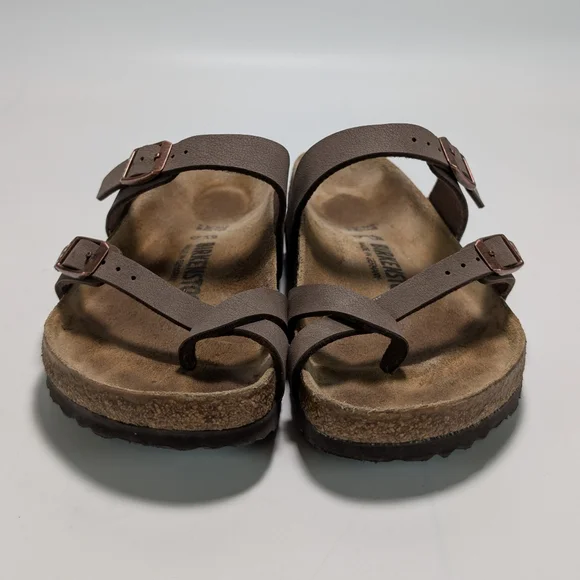 Birkenstock Mayari Criss-cross Strap Thong Sandals - Picture 2 of 6